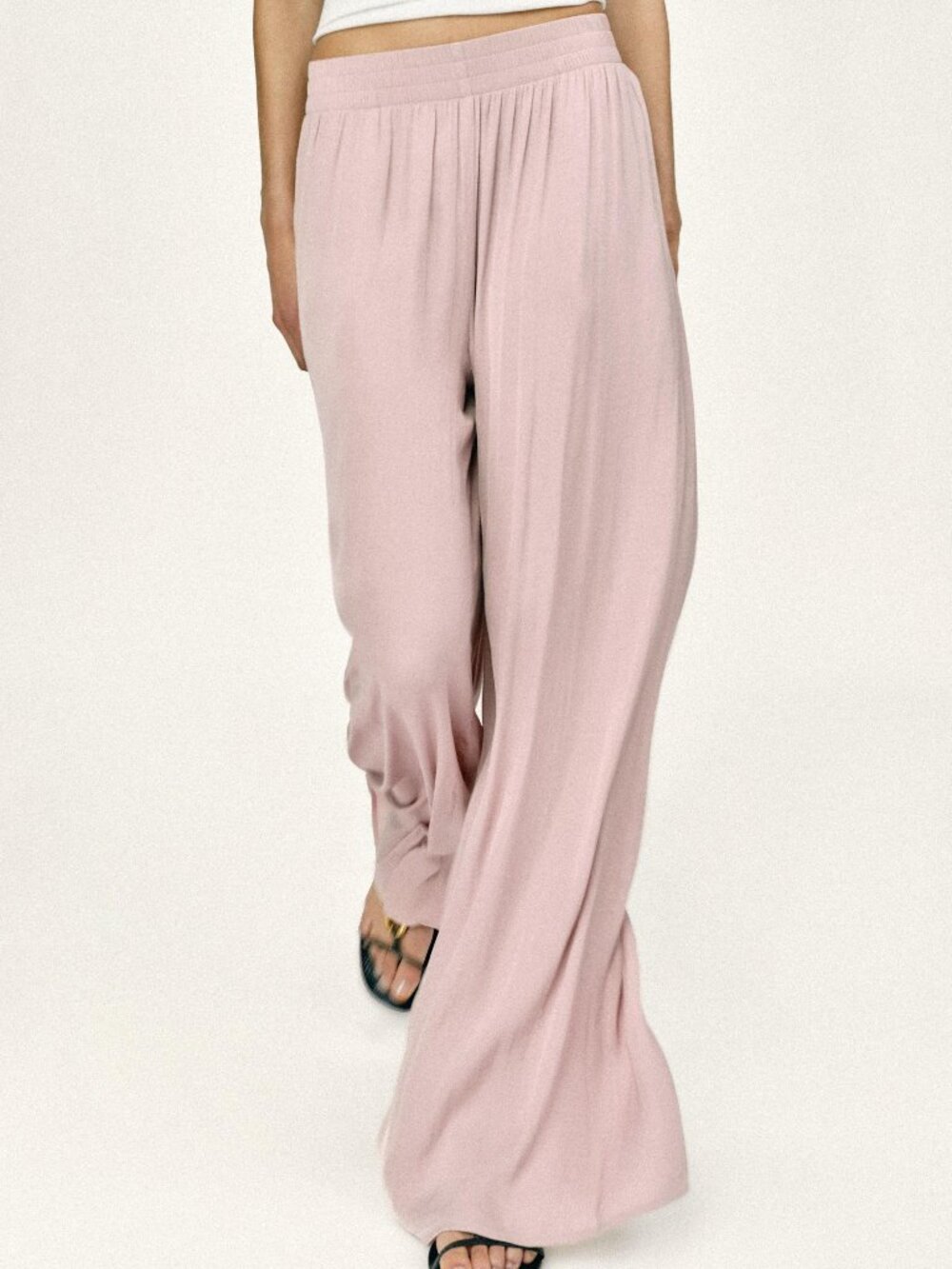 Zara Wide Flowing Trousers